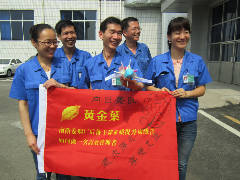 某卷烟厂后备干部素质提升训练营之“如何成为一名高效管理者”活